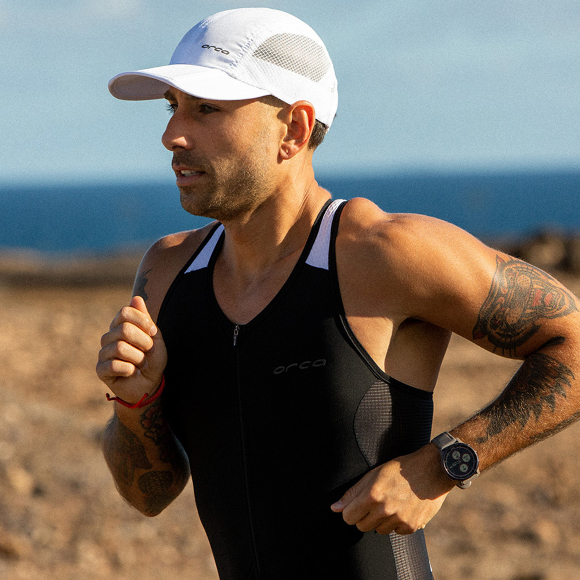 2023 Orca Foldable Running Cap MA17 White Sailing Accessories